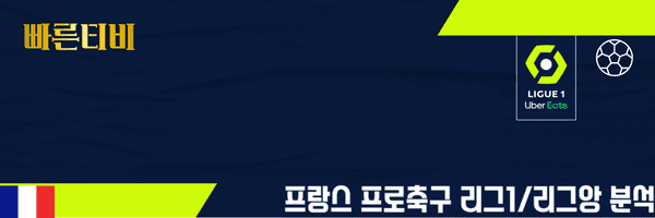 빠른티비 스포츠분석 프랑스 프로축구 리그1-리그앙 분석