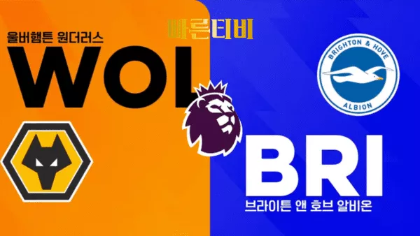 스포츠중계 빠른티비 [PL] 2R 울버햄튼 vs 브라이튼 하이라이트