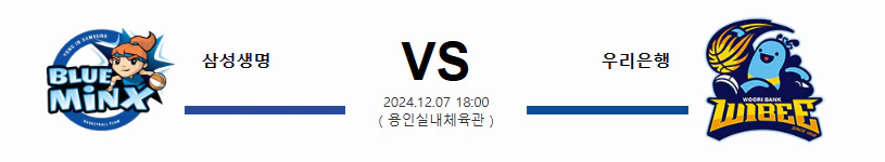 스포츠중계 빠른티비 삼성생명 우리은행