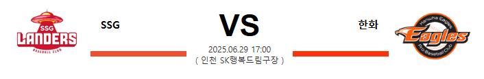 스포츠중계 빠른티비 SSG 한화